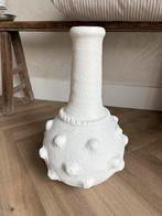 Tamegroute vaas, Huis en Inrichting, Woonaccessoires | Vazen, Ophalen, Wit, Aardewerk of Porselein, Zo goed als nieuw