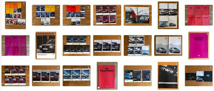 Partij 100 x Volkswagen Polo Jetta Vento Bora Touran Passat, Boeken, Auto's | Folders en Tijdschriften, Gelezen, Volkswagen, Ophalen