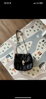 Zwarte Leren Schoudertas Ted Baker, Sieraden, Tassen en Uiterlijk, Ophalen of Verzenden, Zo goed als nieuw, Zwart, Schoudertasje