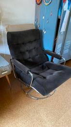 Meneer Oberman Jan des Bouvrie rib vintage retro fauteuil, Gebruikt, Ophalen of Verzenden