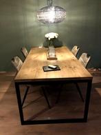 Eiken eettafel 200x100cm, Huis en Inrichting, Eikenhout, Zo goed als nieuw, Vijf personen of meer, 150 tot 200 cm