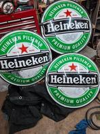 heineken lichtbak, Ophalen, Gebruikt, Reclamebord, Plaat of Schild, Heineken