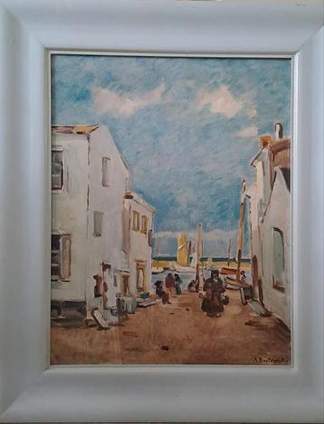 Olieverf schilderij beschikbaar voor biedingen