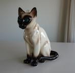 Vintage Siamese Kat van Keramiek - Jaren 80, Antiek en Kunst, Ophalen