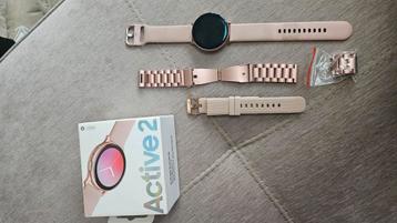 Galaxy Watch pink gold met extra bandjes beschikbaar voor biedingen