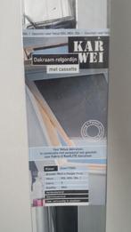 NIEUW dakraam velux rolgordijn+cassette zwart, Verzenden, Nieuw, Zwart, 50 tot 100 cm