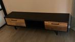 Xooon TV Meubel Antraciet met Houten Details, Huis en Inrichting, Kasten | Televisiemeubels, Ophalen, Gebruikt, 150 tot 200 cm