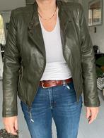 Leren damesjasje AIM maat L, Ophalen of Verzenden, Zo goed als nieuw, Maat 38/40 (M), Zwart