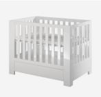 Kidsmill Alaska Box wit hoogglans + Lade (incl. boxmatras), Ophalen of Verzenden, Zo goed als nieuw, Rechthoekig, In hoogte verstelbaar