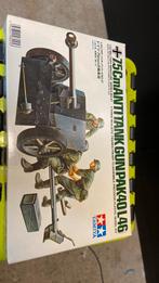 Pak40, tamiya 1/35, Hobby en Vrije tijd, Modelbouw | Auto's en Voertuigen, Tank, 1:32 tot 1:50, Ophalen of Verzenden, Zo goed als nieuw