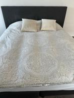 Boxspring met 2 matrassen, Ophalen, Gebruikt, Tweepersoons, 200 cm