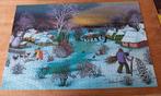 Puzzel van schilderij Winter, van Stefanek, 1000 stukjes, Hobby en Vrije tijd, Denksport en Puzzels, Ophalen of Verzenden, Zo goed als nieuw