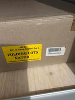 NIEUW Ledikant 60x120 Skladane Inklapbaar in Beuken Naturel, Ophalen, Overige materialen, Zo goed als nieuw, Minder dan 100 cm