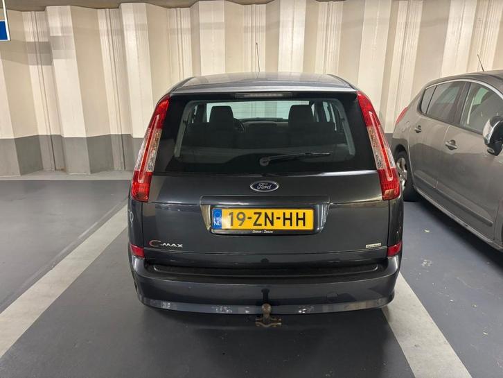 Ford C-Max 1.8 92KW 2008 Grijs, Auto's, Ford, Particulier, C-Max, Climate control, Lichtmetalen velgen, Trekhaak, Benzine, C, MPV