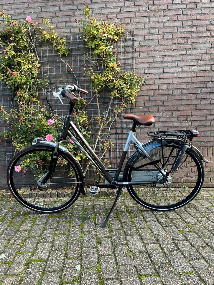 Gazelle Eclipse damesfiets izgs, Fietsen en Brommers, Fietsen | Dames | Damesfietsen, Zo goed als nieuw, Gazelle, Versnellingen