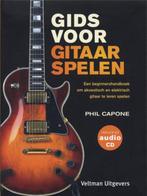 Gids voor gitaarspelen + cd-Phil Capone--aanbevolen!, Muziek en Instrumenten, Bladmuziek, Ophalen of Verzenden, Zo goed als nieuw