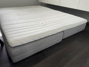 Luxe Karlsson Pocketveermatras + topper 160x200cm (excl bed) beschikbaar voor biedingen