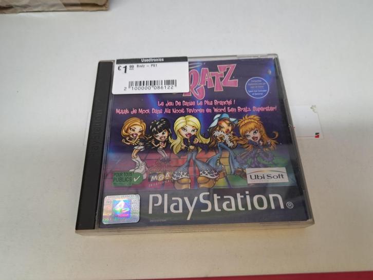 Bratz - PS1, Spelcomputers en Games, Games | Sony PlayStation 1, Gebruikt, Racen en Vliegen, 1 speler, Vanaf 3 jaar, Ophalen of Verzenden