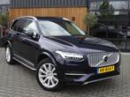 Volvo XC90 2.0 T8 408PK TE AWD Inscription / 7-zitter / LED, Auto's, 4 cilinders, Blauw, 7 stoelen, Origineel Nederlands