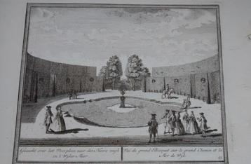45 Velzen het Huis Kopergravure 18e eeuw beschikbaar voor biedingen