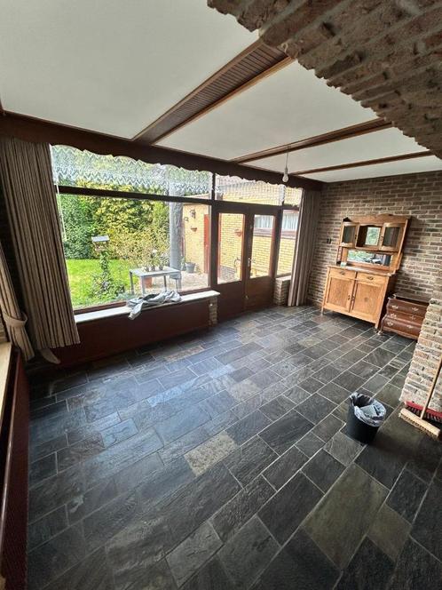 Noorse leisteen +20m2, Doe-het-zelf en Verbouw, Tegels, Gebruikt, Vloertegels, Hardsteen, 60 cm of meer, 60 cm of meer, 10 m² of meer