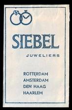 suikerzakje 252 Siebel Rotterdam-Amsterdam-den Haag-Haarlem, Nederland, Ophalen of Verzenden