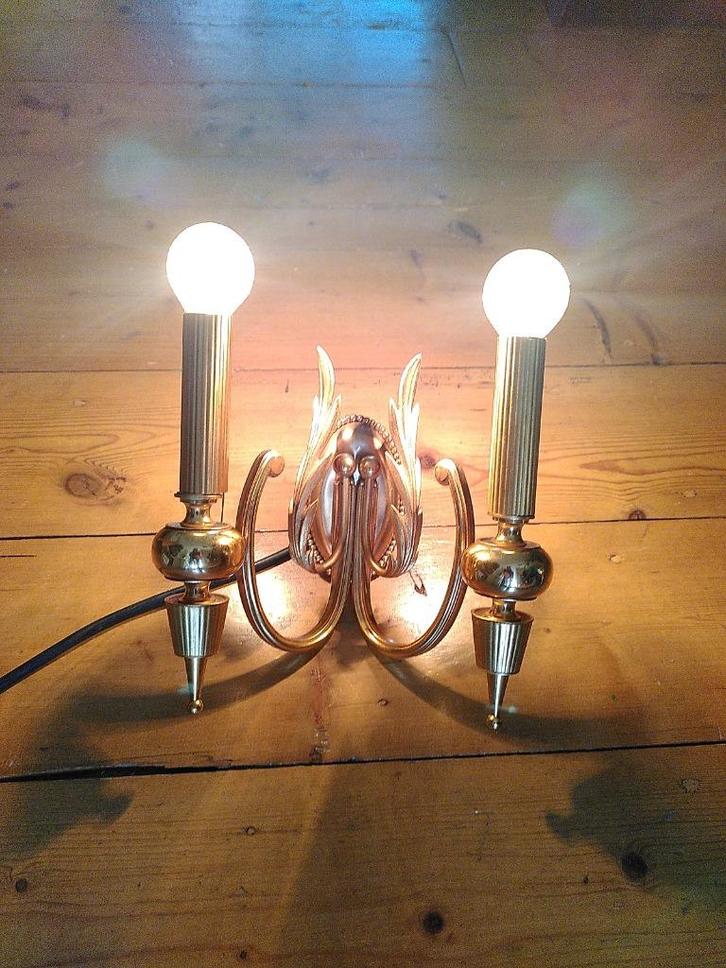 Vintage Sciolari wandlamp, Huis en Inrichting, Lampen | Wandlampen, Gebruikt, Metaal, Ophalen of Verzenden