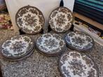 Wedgwood Asiatic Pheasants 12 kleine platte borden Bruin Bro, Huis en Inrichting, Keuken | Servies, Ophalen of Verzenden, Zo goed als nieuw