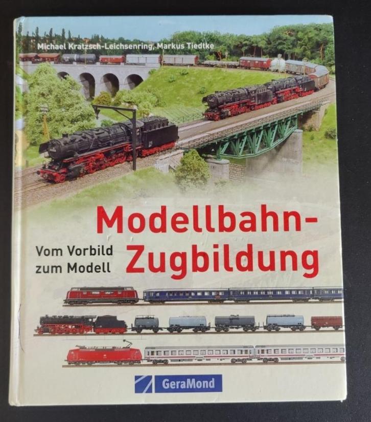 Boek 'Modellbahn-zugbildung - vom Vorbild zum Modell', Boeken, Vervoer en Transport, Gelezen, Trein, Ophalen of Verzenden