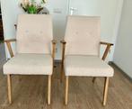 2 Retro Tijsseling stoelen, Huis en Inrichting, Ophalen, Hout, Twee, Zo goed als nieuw