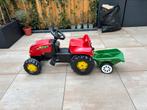 Kinder tractor met aanhanger, Ophalen of Verzenden, Gebruikt, Overige merken