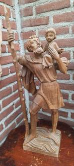 Hout heilig Sint Christoffel, Ophalen of Verzenden