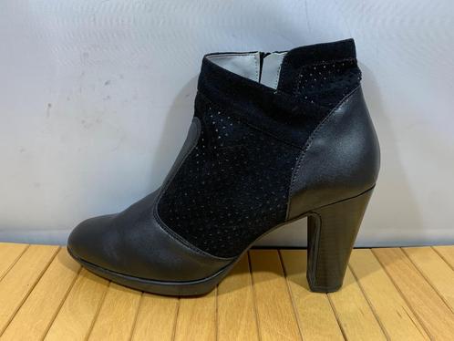 Colori, maat 41, elegante zwarte enkellaarsjes, Kleding | Dames, Schoenen, Zo goed als nieuw, Lage of Enkellaarzen, Zwart, Verzenden
