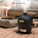 Kamado BBQ 16 Inch de luxe Zwart, Ophalen, Nieuw, Kamado