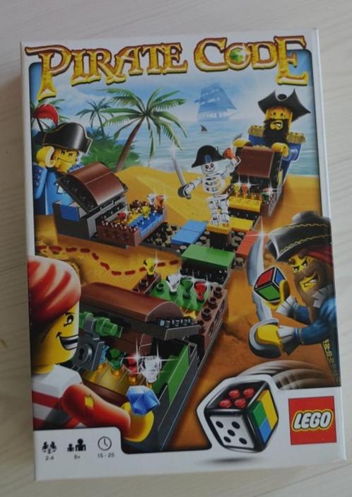 Spel LEGO Piraten code., Hobby en Vrije tijd, Gezelschapsspellen | Bordspellen, Zo goed als nieuw, Een of twee spelers, Drie of vier spelers