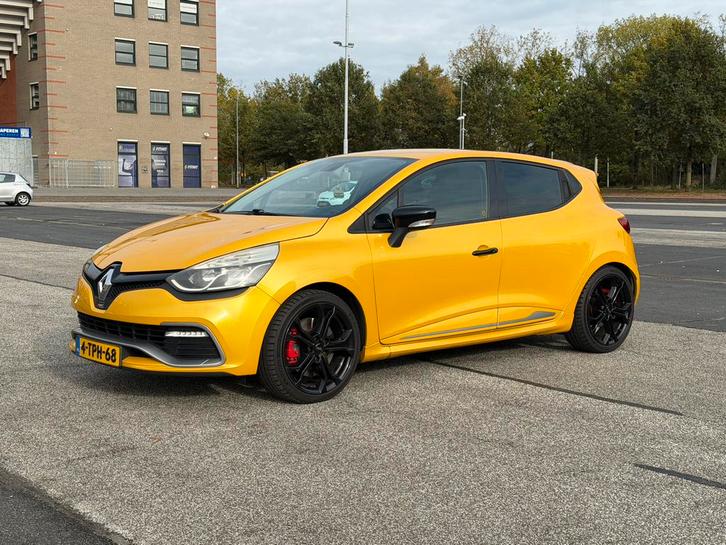 Clio IV R.S. Jaune Sirius Stage 1 Full Option Carplay, Auto's, Renault, Particulier, Clio, ABS, Airbags, Airconditioning, Alarm