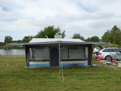 Voortentluifel Lucca met stalen frame, Omloopmaat 960 cm, Caravans en Kamperen, Voortenten en Luifels, Zo goed als nieuw, Ophalen of Verzenden