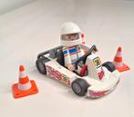 Playmobil ad21 Piloot met Gokart, Ophalen of Verzenden, Zo goed als nieuw