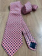 Faconnable zijde roze das stropdas blauw, Ophalen of Verzenden, Zo goed als nieuw, Roze, Faconnable