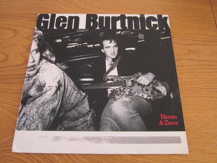 Glen Burtnick - Heroes and Zeroes AM 395 166-1 Duitsland LP, Cd's en Dvd's, Vinyl | Rock, Zo goed als nieuw, Poprock, 12 inch