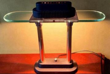 Art deco Bankiers Lamp vintage space age beschikbaar voor biedingen