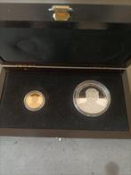 In memoriam prins Claus gouden en zilveren penning, Ophalen of Verzenden, Goud, Nederland
