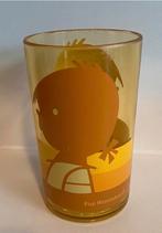 Gele kunststof beker met Janneke. Hoogte 11 cm., Ophalen of Verzenden, Zo goed als nieuw