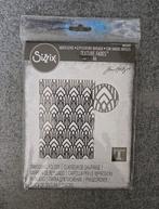 Sizzix Texture Fades Embossing Folder A6 - Art Deco Design, Hobby en Vrije tijd, Scrapbooking, Ophalen of Verzenden, Nieuw, Frame of Mal
