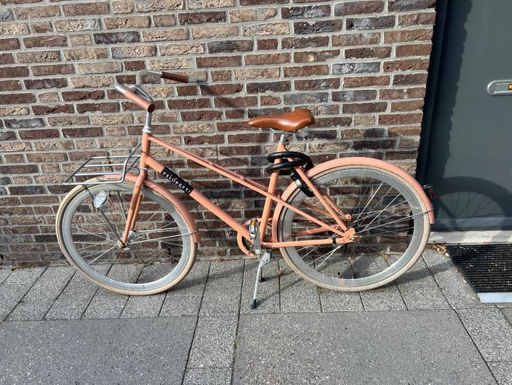 Roze Veloretti Caféracer 52cm, Fietsen en Brommers, Fietsen | Dames | Damesfietsen, Zo goed als nieuw, Overige merken, 50 tot 53 cm