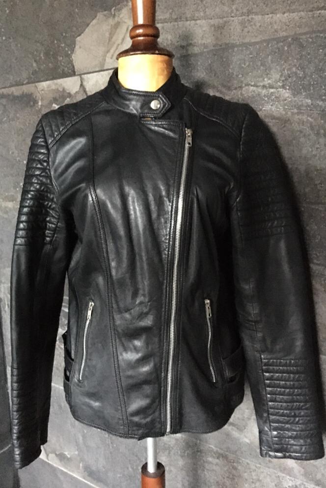 echte zachte leren jack jas Transmission van Europell Nieuw, Kleding | Dames, Jassen | Winter, Nieuw, Maat 36 (S), Zwart, Ophalen of Verzenden