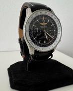 Breitling Navitimer 125th anniversary, Leer, Staal, Verzenden, Breitling