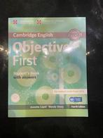 Cambridge Objective First Book + CD, Boeken, Ophalen of Verzenden, Alpha, Zo goed als nieuw, Niet van toepassing