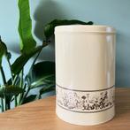 Groot vintage Brabantia blik bloemenprint, Ophalen of Verzenden, Zo goed als nieuw