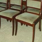 6 heldense mahonie eetkamer stoelen, Ophalen